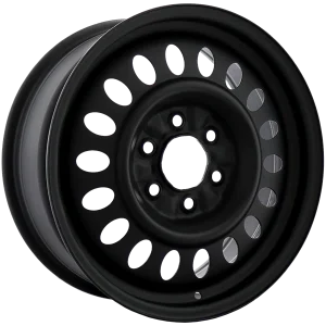 Envy Wheels – NX4 STEEL WHEEL – Black – 17″x7″ 50mm – All weather Wheels – NX41762